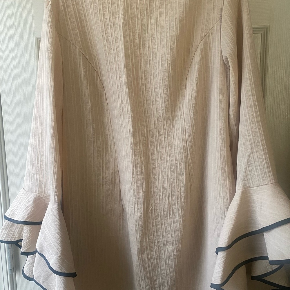 Long Dress with Bell Sleeves